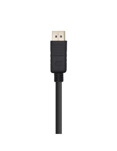 AISENS Cable Displayport V1.2 4K@60HZ, DP/M-DP/M, Negro, 10m
