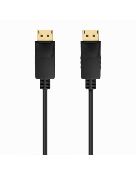 AISENS Cable DISPLAYPORT V1.2 CCS 4K@60Hz, DP/M-DP/M, Negro, 0.5m