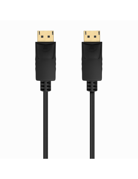 AISENS Cable DISPLAYPORT V1.2 CCS 4K@60Hz, DP/M-DP/M, Negro, 3.0m