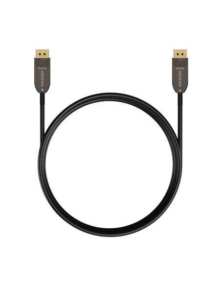 AISENS A155-0608 cable DisplayPort 20 m Negro
