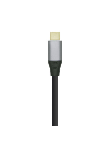 AISENS Cable conversor USB-C a Displayport 4K@60HZ, USB-C/M-DP/M, Negro, 1.8m