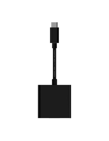 AISENS A109-0344 adaptador de cable de vídeo 0,15 m HDMI tipo A (Estándar) USB Tipo C