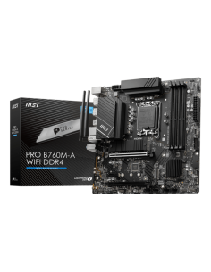MSI PRO B760M-A WIFI DDR4 placa base Intel B760 LGA 1700 micro ATX