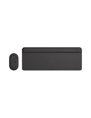 Logitech 920-009198 teclado Ratón incluido Universal RF inalámbrico QWERTY Español Grafito