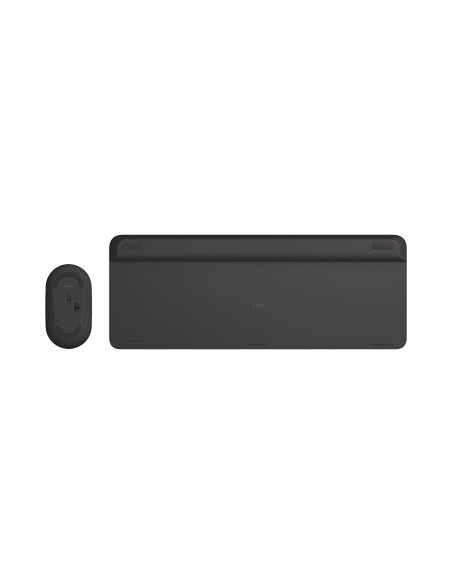 Logitech 920-009198 teclado Ratón incluido Universal RF inalámbrico QWERTY Español Grafito