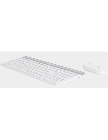 Logitech 920-009199 teclado Ratón incluido Oficina RF inalámbrico Español Blanco