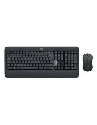 Logitech 920-008680 teclado Ratón incluido Universal RF inalámbrico QWERTY Español Negro