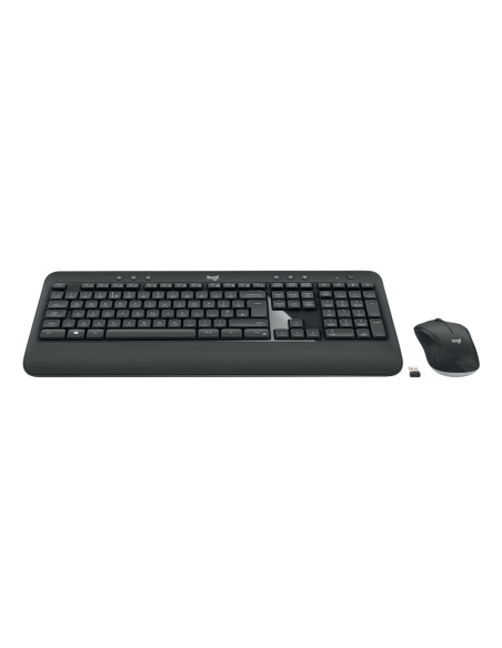 Logitech 920-008680 teclado Ratón incluido Universal RF inalámbrico QWERTY Español Negro