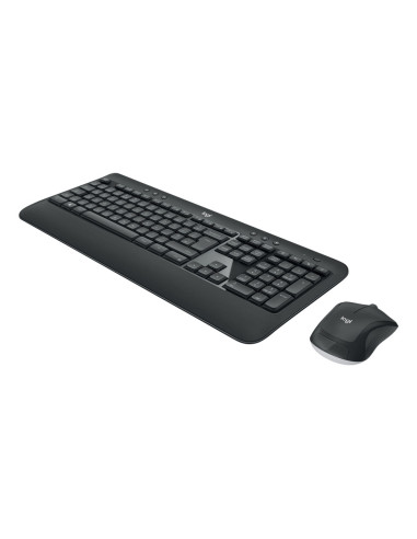 Logitech 920-008680 teclado Ratón incluido Universal RF inalámbrico QWERTY Español Negro
