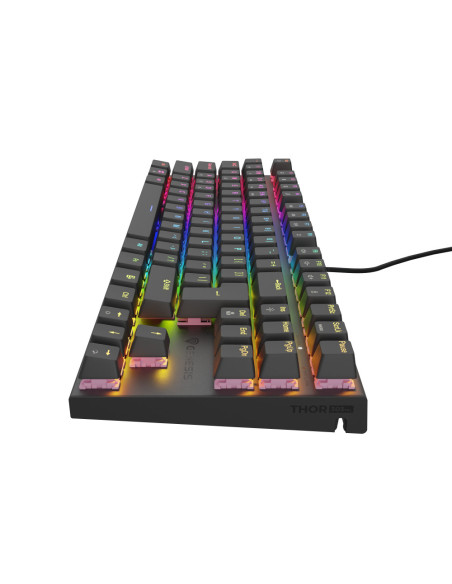 GENESIS Thor 303 TKL teclado Juego USB QWERTY Español Negro
