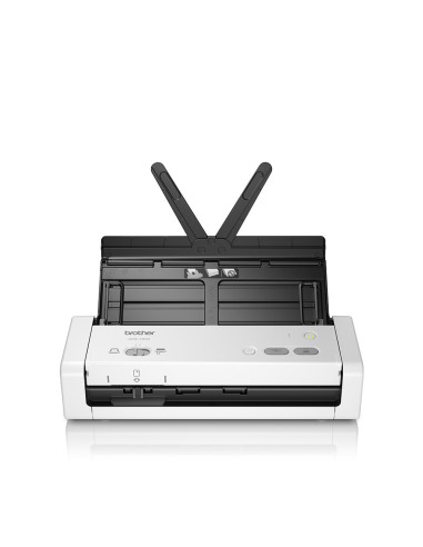 Brother ADS-1200 escaner Escáner con alimentador automático de documentos (ADF) 600 x 600 DPI A4 Negro, Blanco