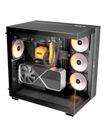be quiet! LIGHT BASE 600 DX Black Midi Tower Negro