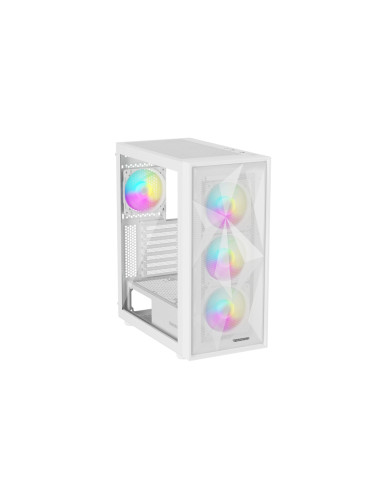 GENESIS Diaxid 605 ARGB Midi Tower Blanco