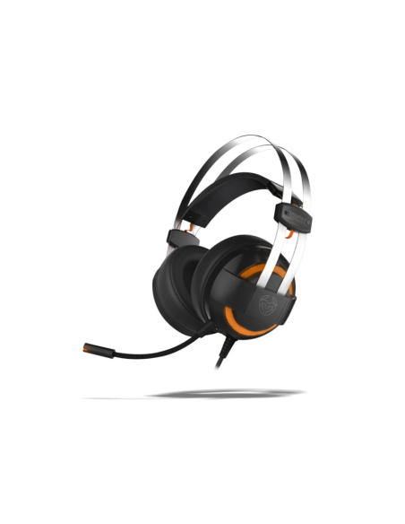 Krom Kode Auriculares Alámbrico Diadema Juego Negro