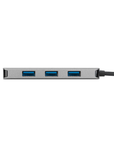Targus ACH226EU hub de interfaz USB 3.2 Gen 1 (3.1 Gen 1) Type-C 5000 Mbit/s Plata