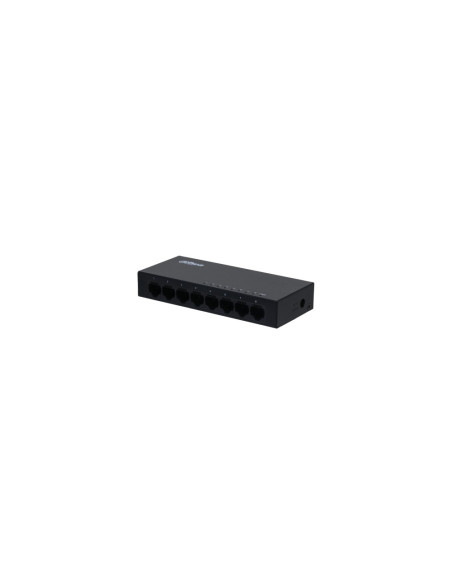 Dahua Technology DH-SG1008 switch No administrado L2 Gigabit Ethernet (10/100/1000) Negro