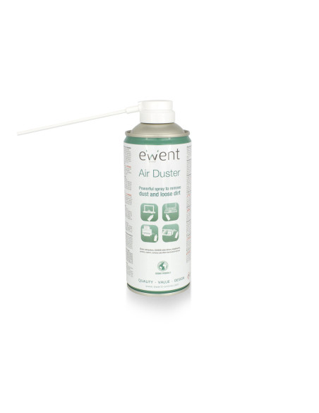 Ewent EW5601 kit de limpieza para computadora Lugares difíciles de alcanzar Limpiador de aire comprimido para limpieza de equipo
