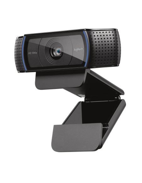 Logitech 960-001055 cámara web 3 MP 1920 x 1080 Pixeles USB Negro