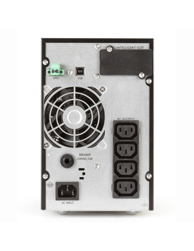 Salicru 699CA000011 sistema de alimentación ininterrumpida (UPS) Doble conversión (en línea) 0,7 kVA 630 W 4 salidas AC