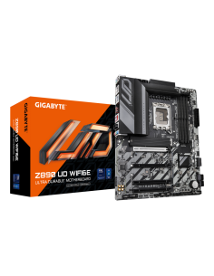 GIGABYTE Placa base Z890 UD WIFI6E - Compatible con CPUs Intel Core Ultra (Serie 2), VRM de 12+1+2 fases, hasta 8800MHz DDR5 (OC