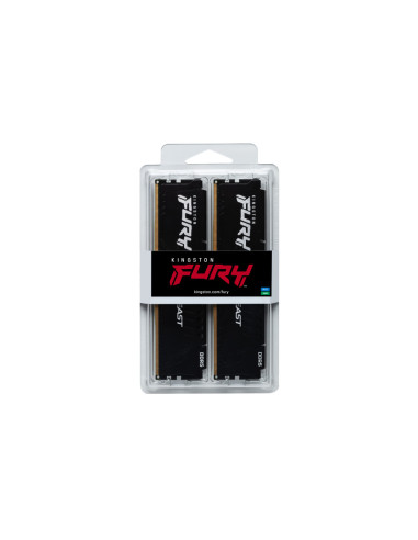 Kingston Technology FURY Beast 16GB 5600MT/s DDR5 CL36 DIMM (Kit de 2) Black EXPO