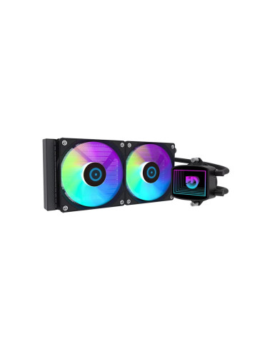 Hiditec LDCR10004 sistema de refrigeración para ordenador Procesador Sistema de refrigeración líquida todo en uno 12 cm Negro 1 