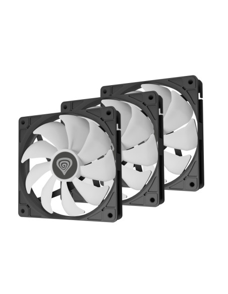 GENESIS Oxal 120 ARGB Carcasa del ordenador Ventilador 12 cm Negro