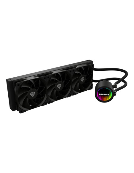 GENESIS NLG-2320 sistema de refrigeración para ordenador Carcasa del ordenador Kit de refrigeración líquida Negro