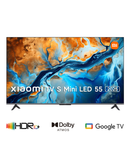 Xiaomi TV S Mini LED 55 2025 139,7 cm (55") 4K Ultra HD Smart TV Wifi Negro 1200 cd / m²