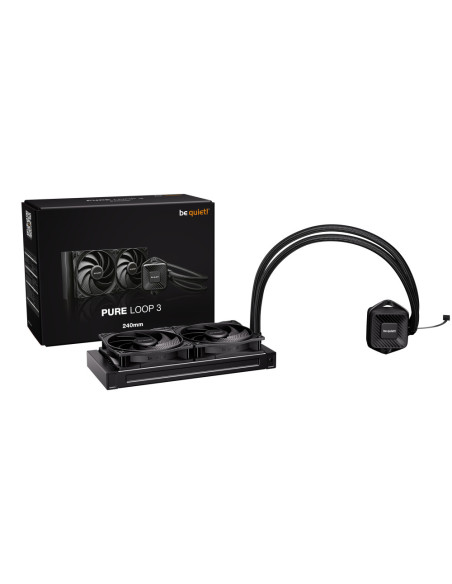 be quiet! PURE LOOP 3 Procesador Sistema de refrigeración líquida todo en uno 12 cm Negro 1 pieza(s)