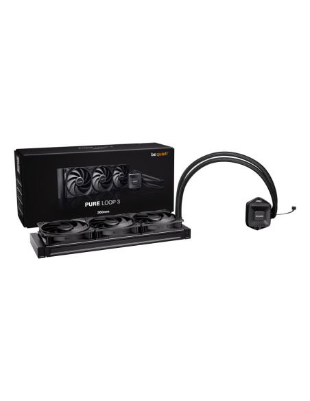 be quiet! PURE LOOP 3 Procesador Sistema de refrigeración líquida todo en uno 12 cm Negro 1 pieza(s)