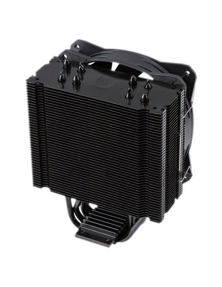 Hiditec C12 PWM ARGB Procesador Refrigerador de aire Negro 1 pieza(s)