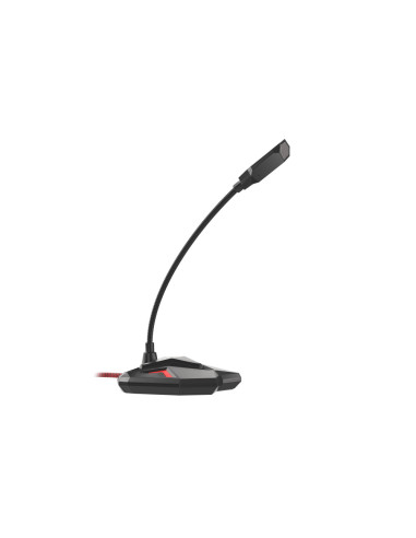 GENESIS Radium 100 Negro, Rojo Micrófono para PC