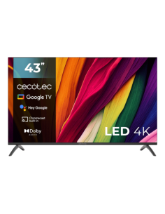 Cecotec ALU40043 109,2 cm (43") 4K Ultra HD Smart TV Negro