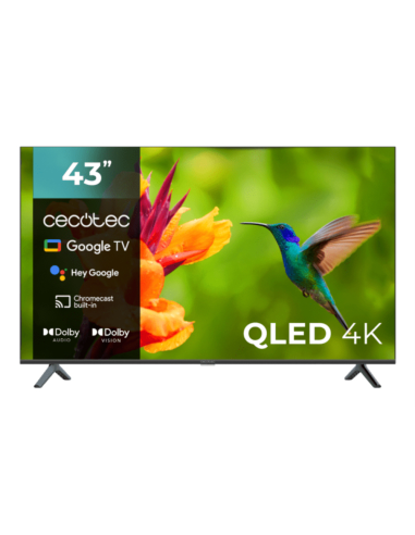 Cecotec 00979 Televisor 109,2 cm (43") 4K Ultra HD Smart TV Wifi Negro