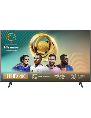 Hisense 65A6N 165,1 cm (65") 4K Ultra HD Smart TV Wifi Negro 300 cd / m²