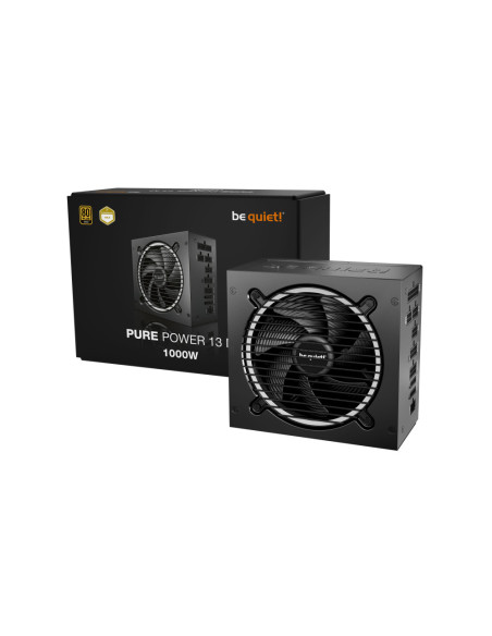 be quiet! Pure Power 13 M | 1000W unidad de fuente de alimentación 20+4 pin ATX ATX Negro