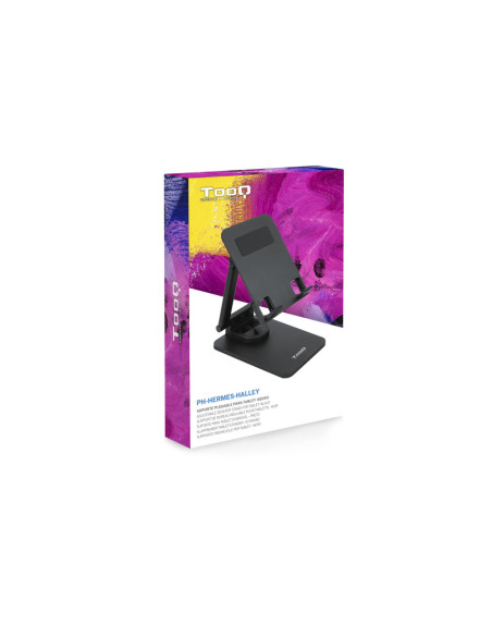 TooQ Hermes Soporte pasivo Teléfono móvil/smartphone, Tablet/UMPC Negro