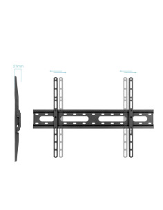 TooQ Soporte Fijo de pared para pantallas 37"- 80", Negro 2