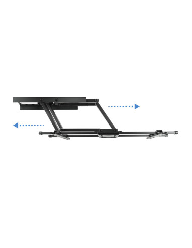 TooQ LP3790TN-B soporte para TV 2,29 m (90") Negro