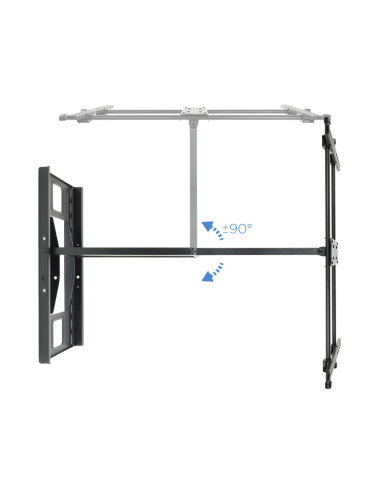 TooQ LP4380XL-B soporte para TV 2,03 m (80") Negro