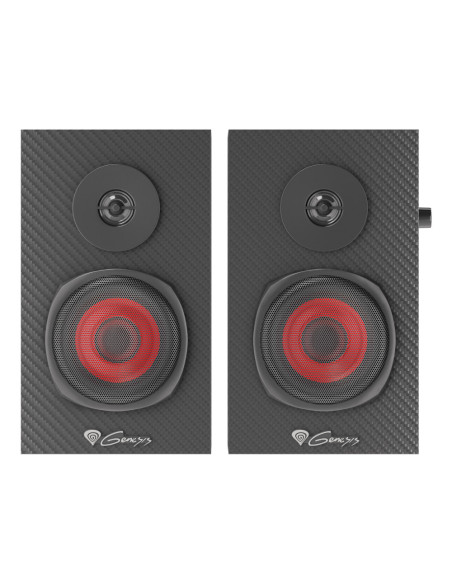 GENESIS Helium 200 De 1 vía Negro, Rojo Alámbrico 20 W