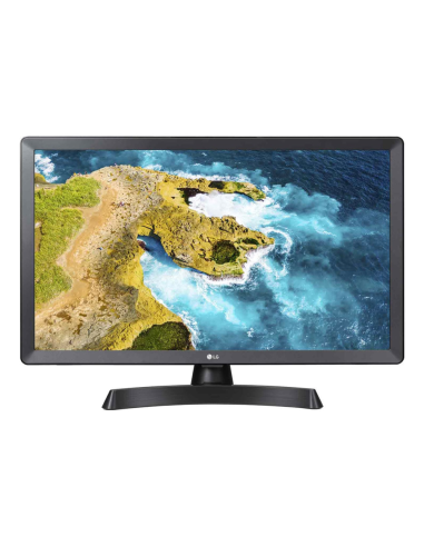 LG HD 24TQ510S-PZ Televisor 59,9 cm (23.6") Smart TV Wifi Negro, Gris 250 cd / m²
