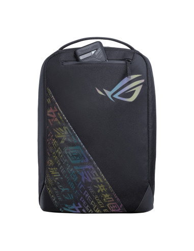 ASUS ROG Backpack BP1501G Holographic Edition 43,2 cm (17") Mochila Negro, Gris