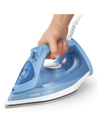Philips 3000 series DST3020/20 plancha Plancha a vapor Suela de cerámica 2200 W Azul