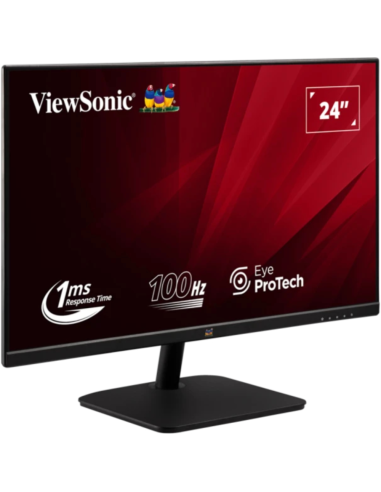 Viewsonic Value Series VA2432-MHD-3 pantalla para PC 61 cm (24") 1920 x 1080 Pixeles Full HD LED Negro