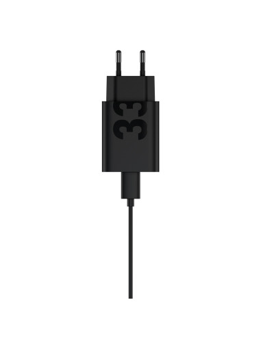 Motorola TurboPower 33W EU Universal Negro Corriente alterna Carga rápida Interior