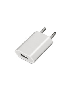 AISENS A110-0063 cargador de dispositivo móvil Smartphone, Tableta Blanco Corriente alterna Interior