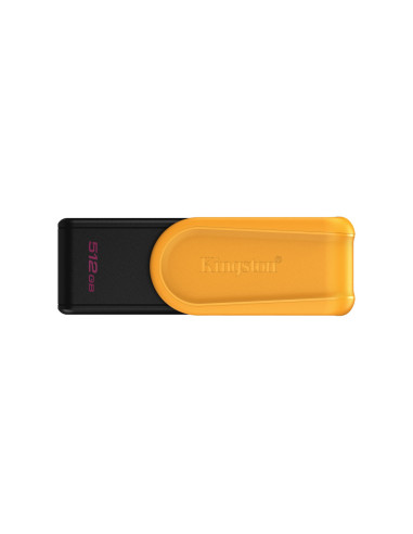 Kingston Technology DataTraveler 512GB Portable USB 3.2 Gen 1 Exodia S (Black/Yellow)