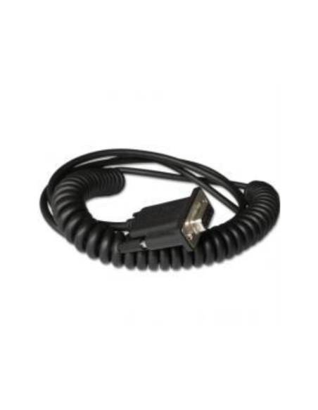 Honeywell CBL-020-300-C00 cable de serie Negro 3 m RS232 DB9